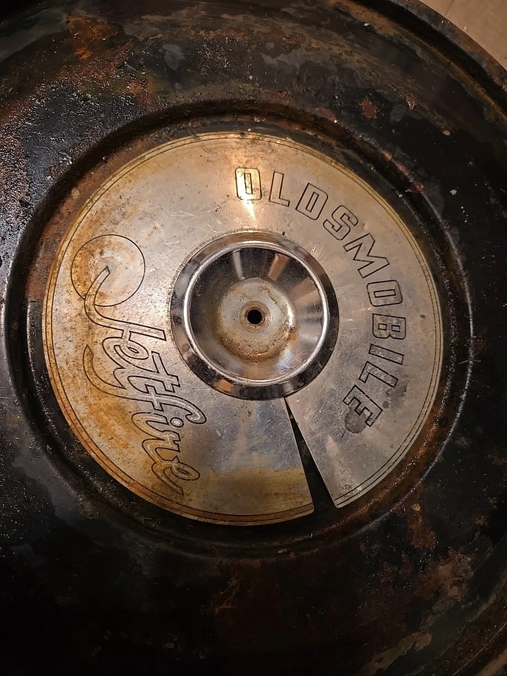 Oldsmobile Jetfire 1960 2 barriles purificador de aire OEM F85 Cutlass 88 98 etc. Foto 2 de 4