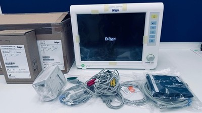 Drager Vista 120 Monitor with Capno like new in box never used 2020