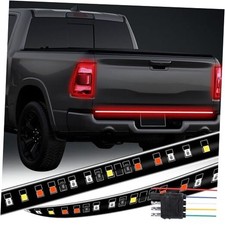60 InchTruck Tailgate Light Bar Single Row LED Tail Light Strip with Brake
