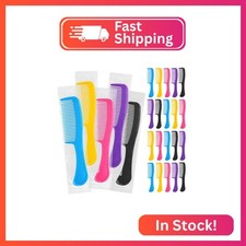 200 pcs Combs In Bulk Individually Wrapped, Colorful Hair Combs, Bulk Combs For