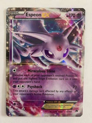 Espeon EX 52/122 Breakpoint Holo Englisch