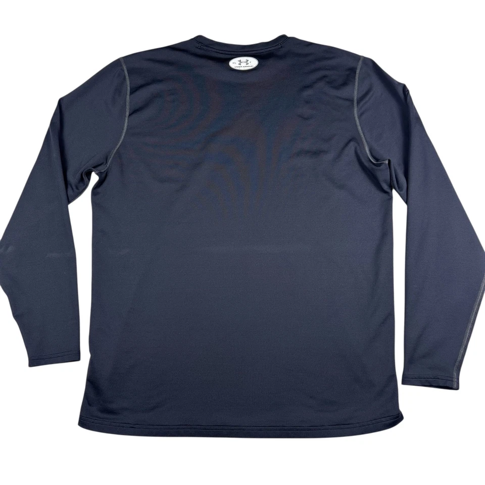 Camisa Under Armour ColdGear ajustada manga larga para mujer XL negra capa base calor Foto 3 de 4