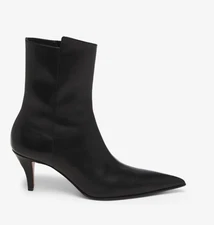 Alexander McQueen 1490$   Birdee Ankle Boot in Black Size 6 New AUTHENTIC 