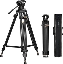 SmallRig AD-80 FreeBlazer Heavy-Duty Aluminum Tripod 75" Camera Tripods