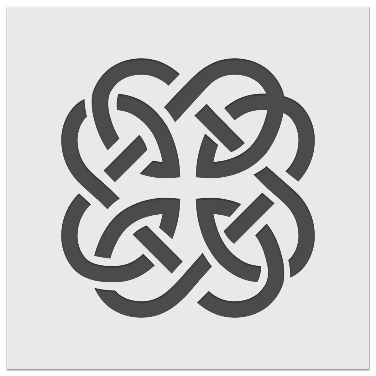 Clover Irish Celtic Knot Wall Cookie DIY Craft Reusable Stencil | eBay