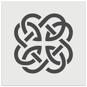 clover irish celtic knot wall cookie diy craft reusable stencil ebay
