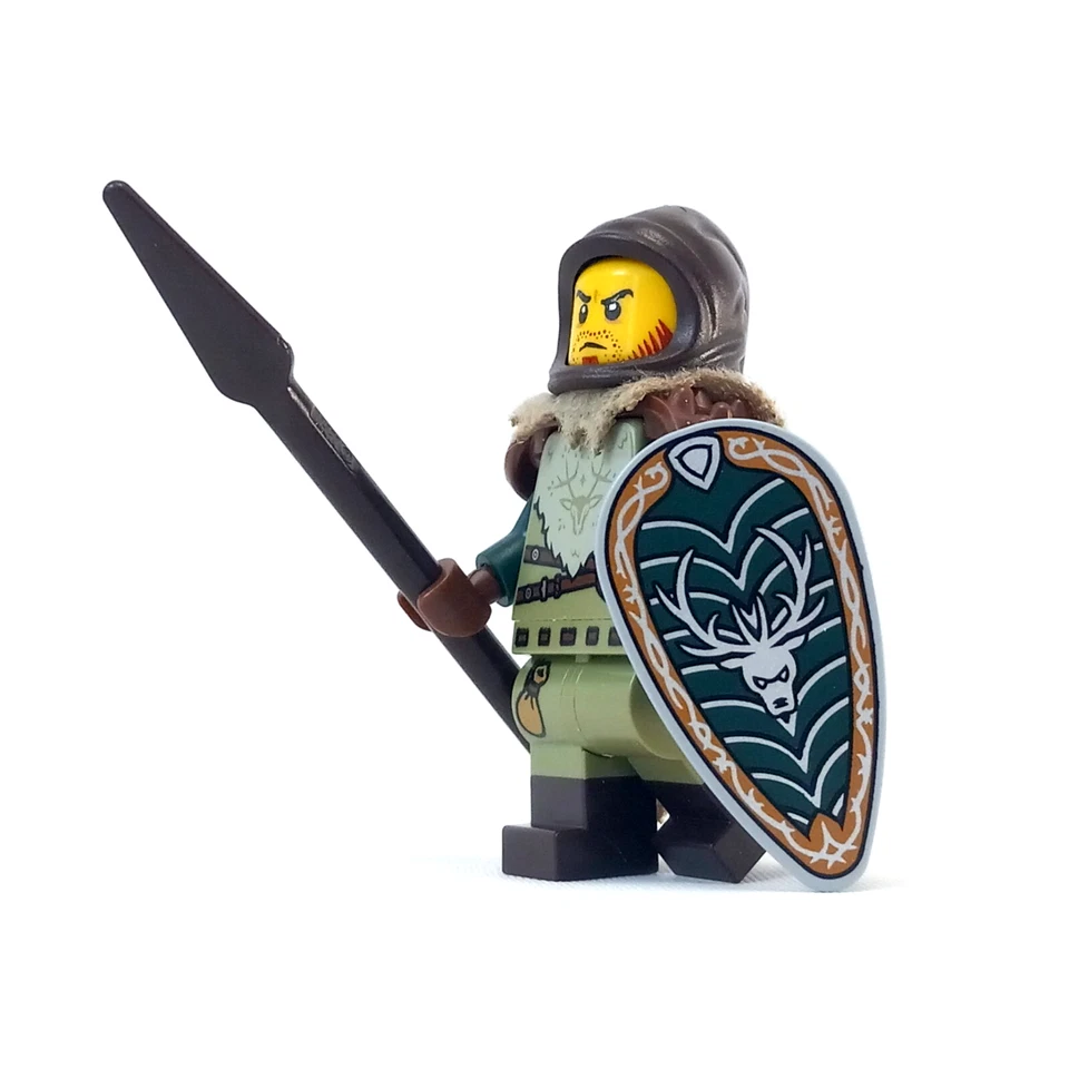 LEGO Castle Dark Forestmen Minifigure Rogue Stag Knight BAM Forestman Ranger - Image 4 of 4