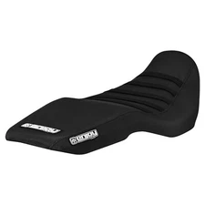 2016-2021 HONDA Grom MSX 125 SEAT COVER  BLACK & BLACK w/ BLACK RIBS  -  #177