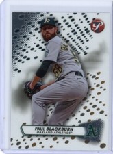 2023 Topps Pristine Paul Blackburn Base - Oakland Athletics