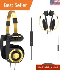 Limited Edition Black Gold On-Ear Headphones with Touch Control  Mic