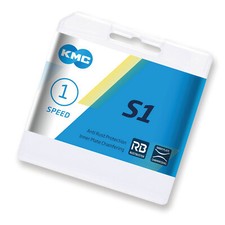 KMC Fahrradkette Kette S1 WIDE-RB Anti Rost für Nabenschaltung u. Singlespeed