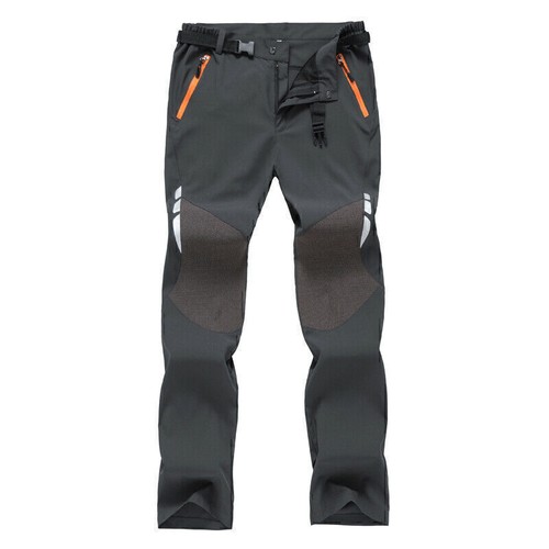 Mens Shell Cargo Trousers Outdoor Hiking Walking Soft Combat Pants Bottoms Work~ - Picture 12 of 27