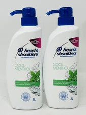 head & shoulders { 2 }Shampoo  TEA TREE OIL HYDRATES AND COOLS 410 Ml Each