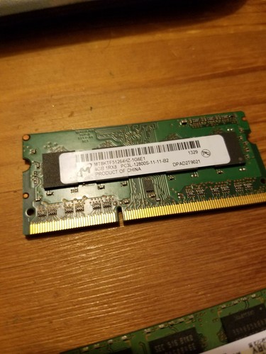 4gb 1rx8 Pc3l 12800s 11 11 B2 EUC Micron 4GB 1Rx8 PC3L-12800S-11-11-B2 RAM STICK dual rank memory
