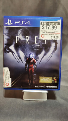 Prey PlayStation 4 CIB - Complete with Manual and Inserts