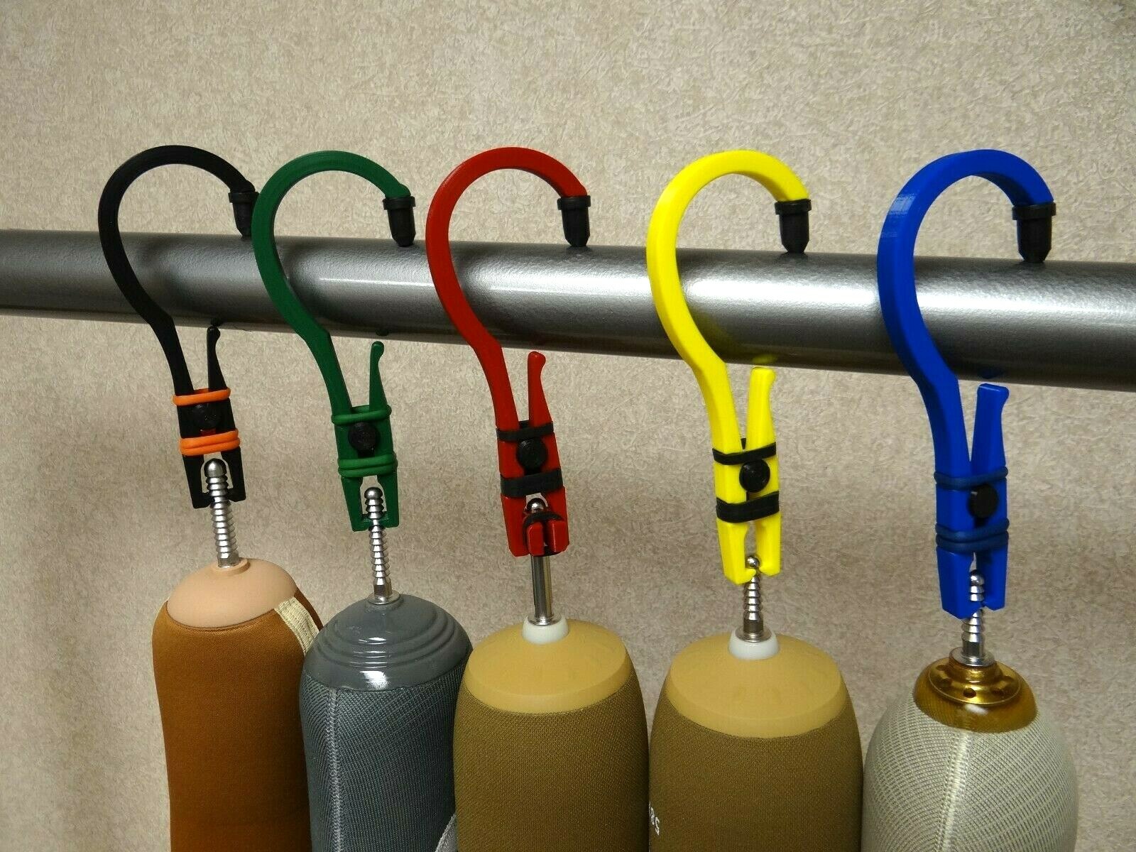 Lock Jaw Prosthetic Liner Drying Hook Hanger Stand for locking liners