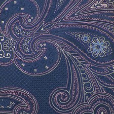 THE MENS STORE Navy Pink Blue PAISLEY Handmade Woven Silk Tie NWT
