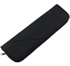 Carry All Zippered Large Knife Carrying Storage Cordura Case Pouch Pack Black