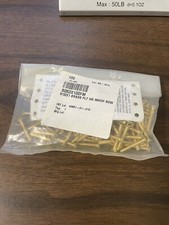 Lot Of 100* 6/32x1 Brass Flat HD Machine Screws