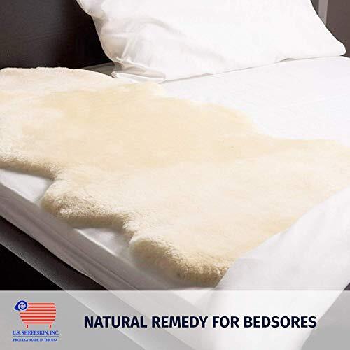 Medical Sheepskin Pelt Pads for Bedsores & Pressure Sores Large Size