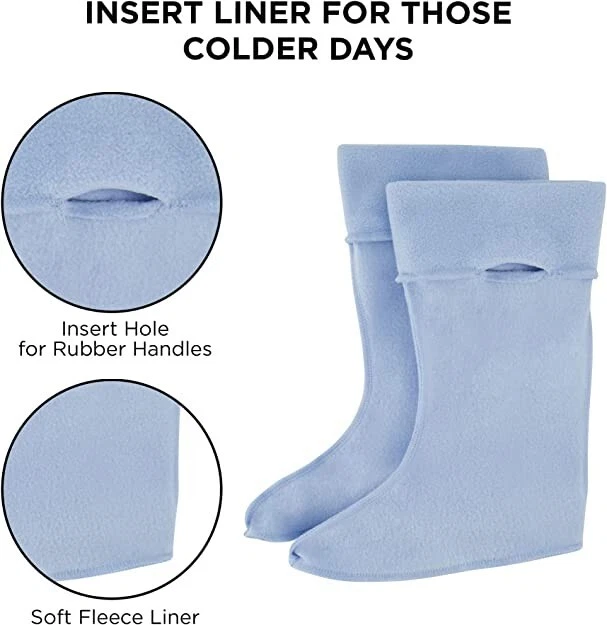 Disney-Niños Niñas Frozen Niños Botas de Lluvia con Suave Forro de Nieve Extraíble Foto 4 de 4