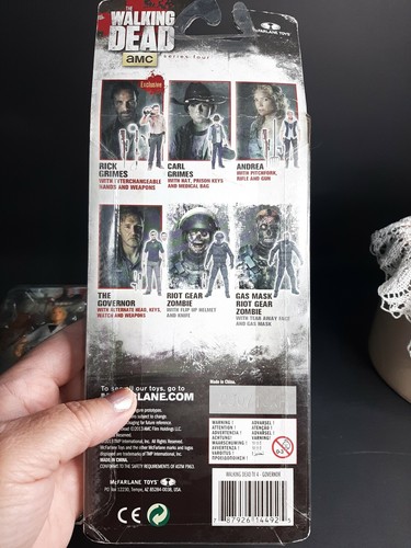 Figurine The Walking Dead Andrea e il Governatore nuove in confezione - Foto 6 di 6