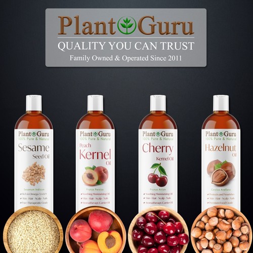 Carrier Oil Gallon Bulk Wholesale Pure Natural Cold Pressed Skin Hair Massage - Picture 174 of 273