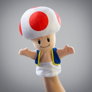 super mario hand puppet