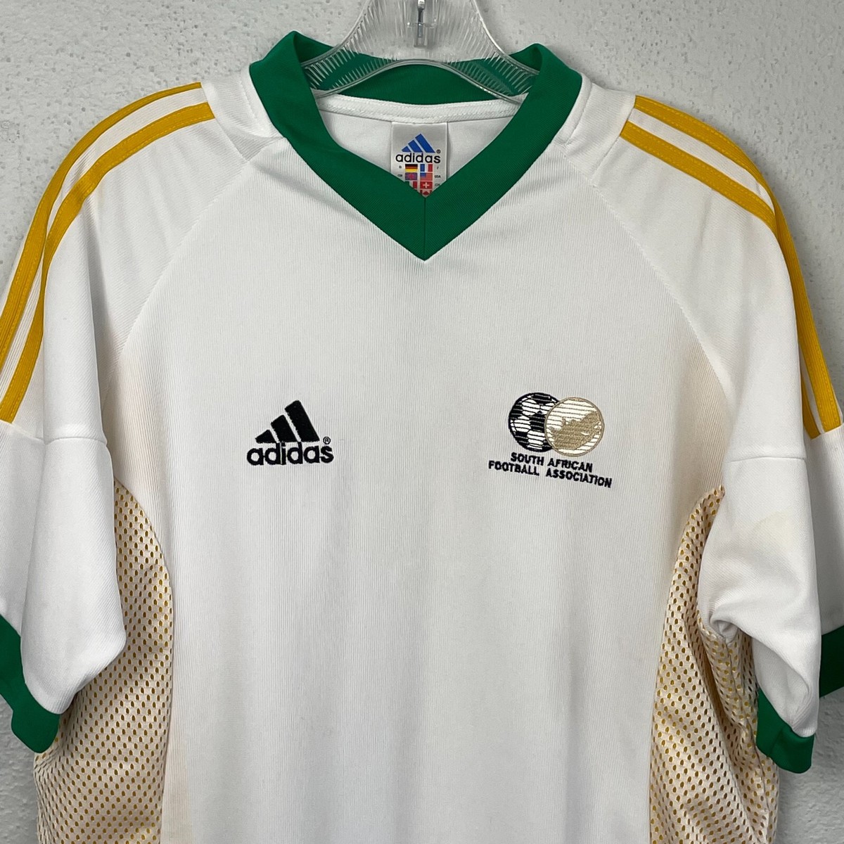 ウェア 00s adidas south aflica uniform 06-07 Adidas Men's South African Football Association Soccer