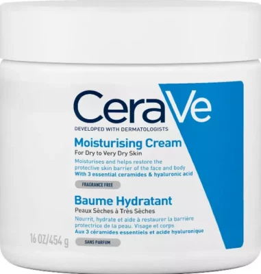 CeraVe Moisturising Cream for Dry to Very Dry Skin 454g