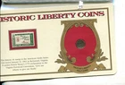 1861 P LIBERTY SEATED SILVER HALF DIME VG WITH STAMP DISPLAY 7122S