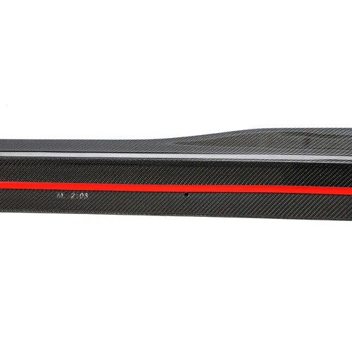 Carbon Fiber Side Skirts Extension Lip Spoiler for BMW F80 M3 F82 F83 M4 2014-19 - Foto 5 di 11