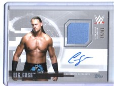 WWE Big Cass 2017 Topps Undisputed Silver Autograph Relic Card SN 18 of 50
