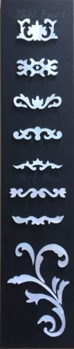 Genuine White Mother of Pearl Mandolin Fingerboard Inlay Set for Gibson A Model