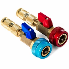 Automotive A/C R134A Valve Core High Low Pressure Tool Quick Remover Installer