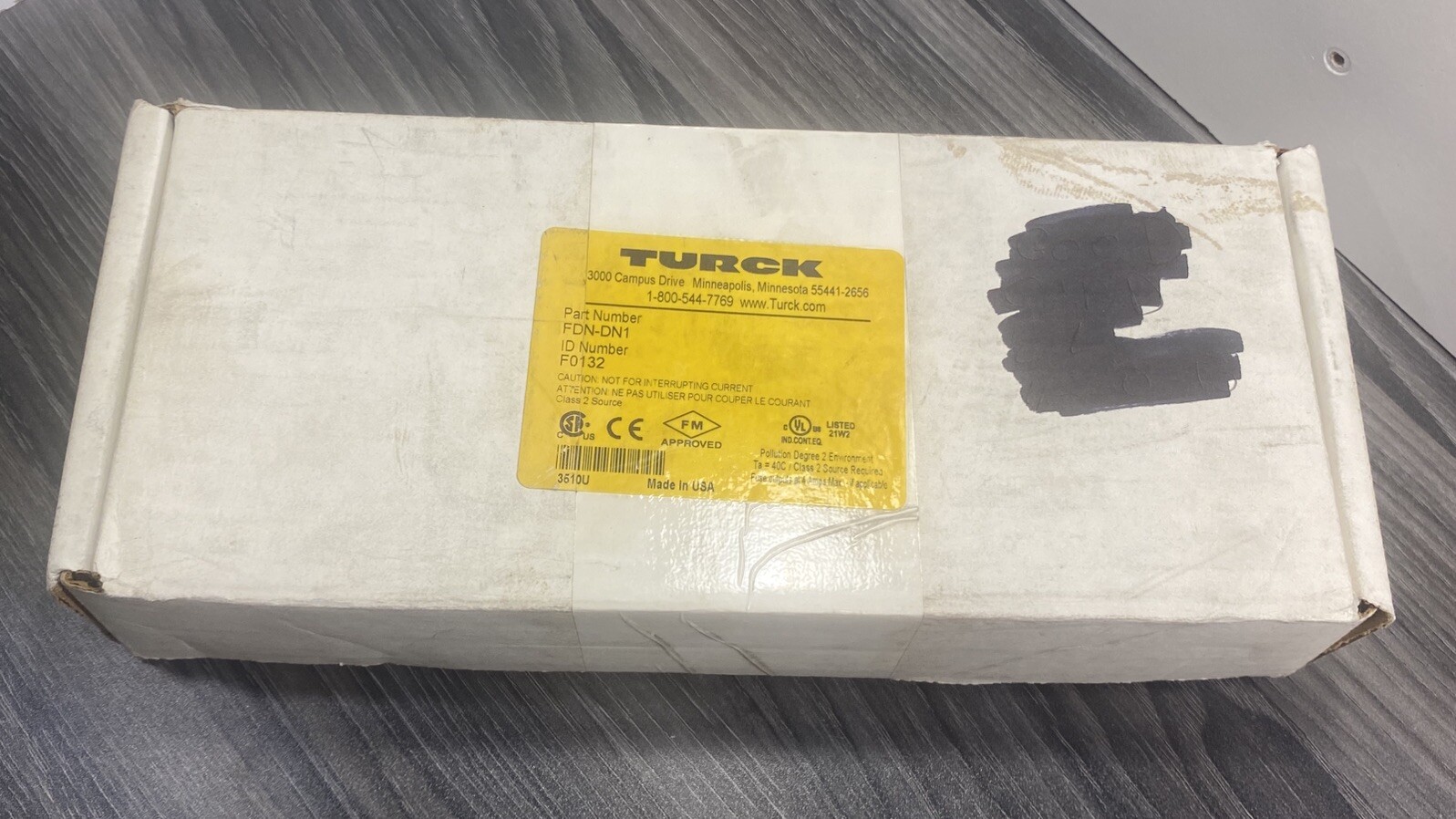 Turck FDN-DN1 I/O Spanner Module DeviceNet Compatible F0132 - USA