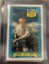 1970 Rold Gold 3-D LEFTY GROVE #7 “MINT” Philadelphia A’s HOF “CENTERED” BEAUTY