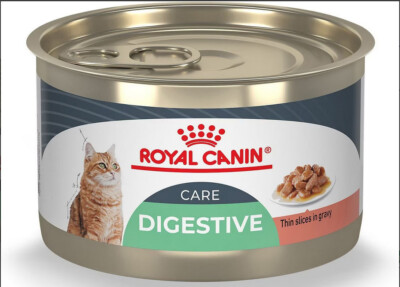 6 x 3oz _ ROYAL CANIN Digestive Care Slices in Gravy Cat food ~EXP: 2028/2027