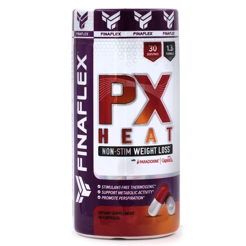 Finaflex PX Heat 90 Capsules Pro Xanthine Non Stimulant Thermogenic eBay