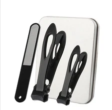 Heavy Duty Nail Clippers with File Stainless Steel Nail Cutter for Thick Nails