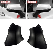 L/R Rearview Side Mirror Triangle Base Cover Trim For Highlander 2020 2021 2022