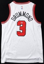 Andre Drummond Signed Chicago Bulls Nike Jersey (PSA) 2×NBA All-Star 2016 & 2018