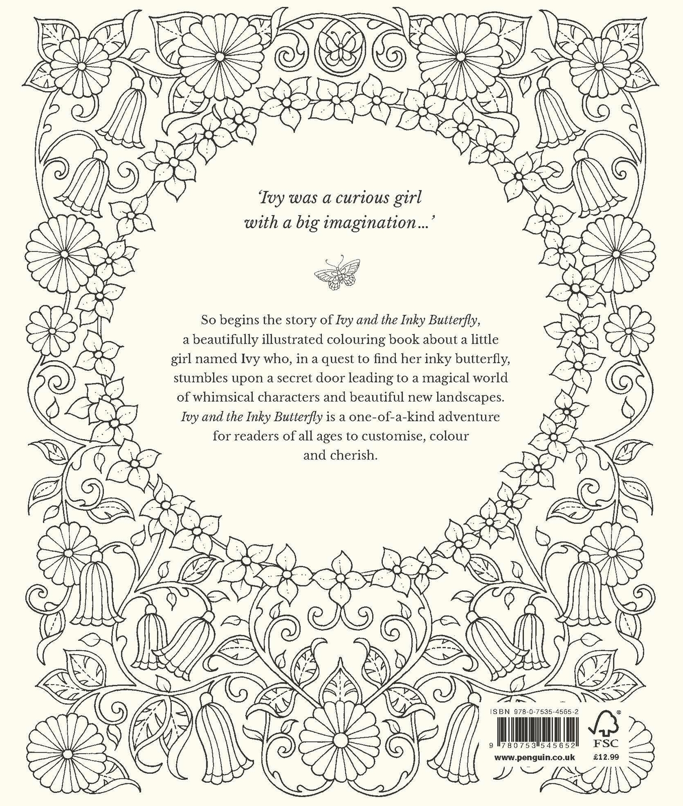 Thumbnail - Ivy And The Inky Butterfly | Johanna Basford | Taschenbuch | 80 S. |