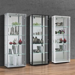 Modern Gl Display Cabinets Revolutionhr Modern Retail Display Led Lockable Double Gl Cabinet