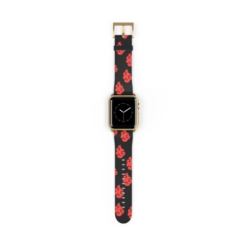 Anime Naruto Red Cloud Apple Watch leather Band Series - Picture 18 of 33