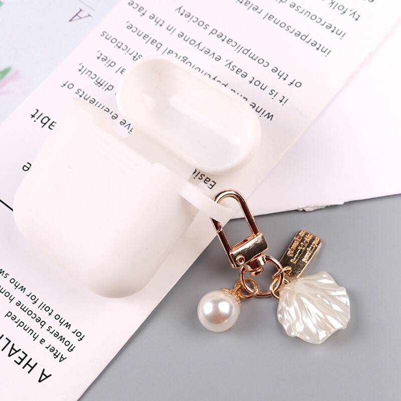 Accessories Shell Key Ring Heart Key Ring Metal Key Ring Headset Case ...
