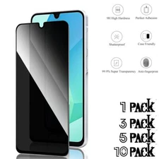 Lot for Samsung Galaxy A06 Anti Spy Privacy Tempered Glass Screen Protector