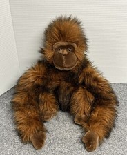 People Pals Orangutan Monkey Ape 12" Plush Furry Stuffed Animal