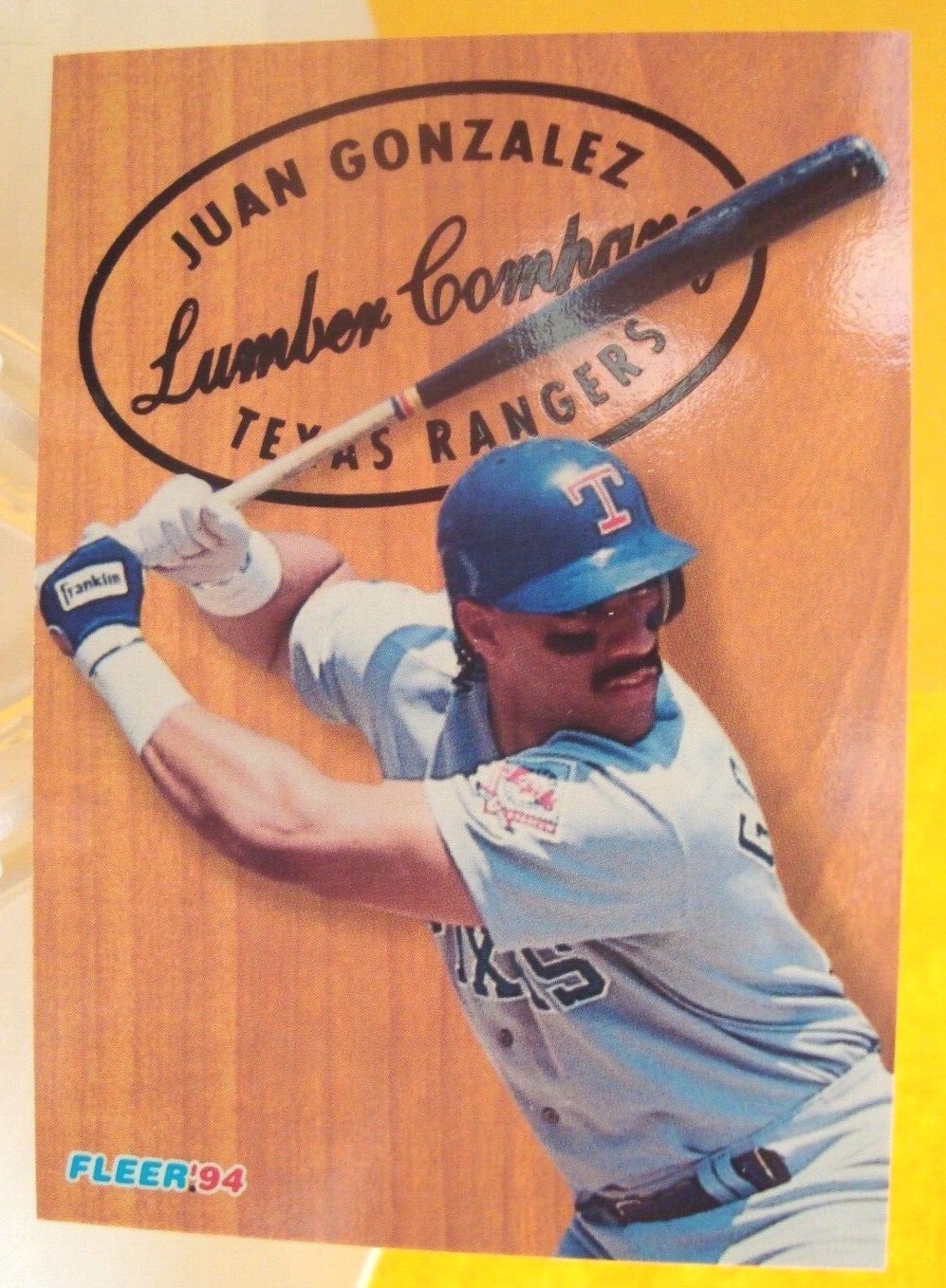 JUAN GONZALEZ baseball cards - rookie, base & inserts - *You Pick* Texas Rangers - Picture 20 of 49