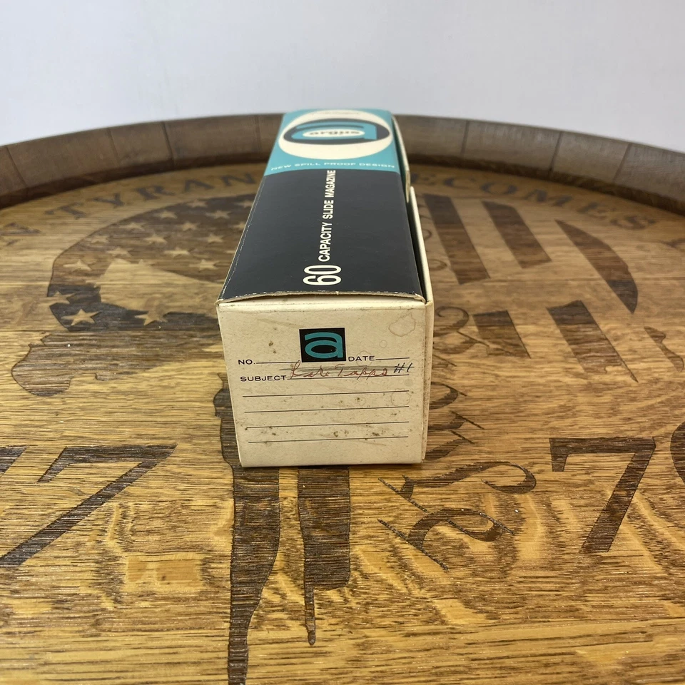 Argus 60 Capacity Slide Magazine Retro Vintage With Original Box - Image 3 of 4